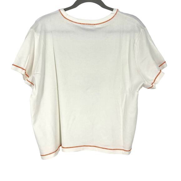 Daydreamer Ransom Note Shrunken Tee Graphic Band Records Vintage White 1X NWT - Picture 2 of 8